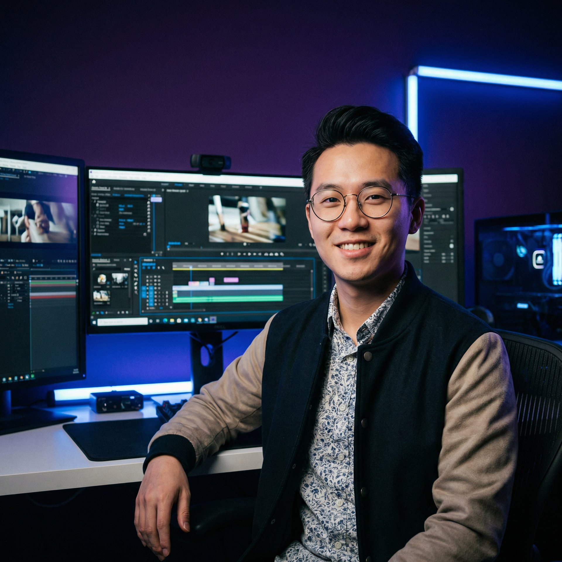 黑丝视频剪辑师