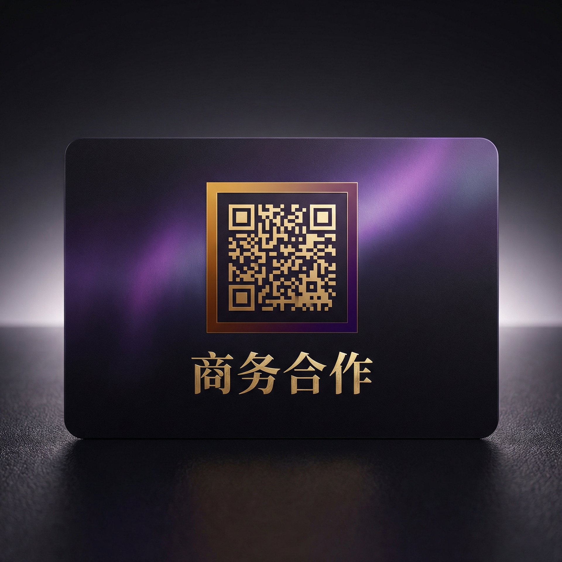 黑丝商务合作二维码